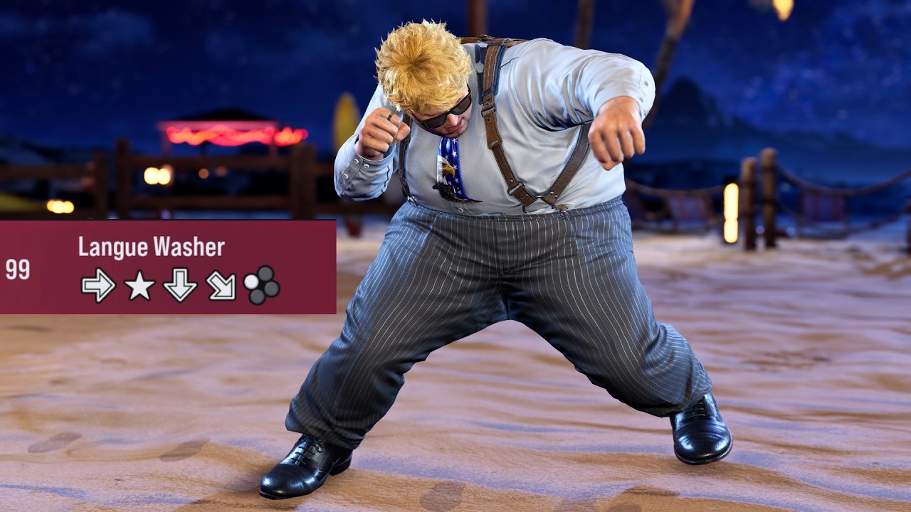 Playing Bob in Wavu Wavu Mishima Style...