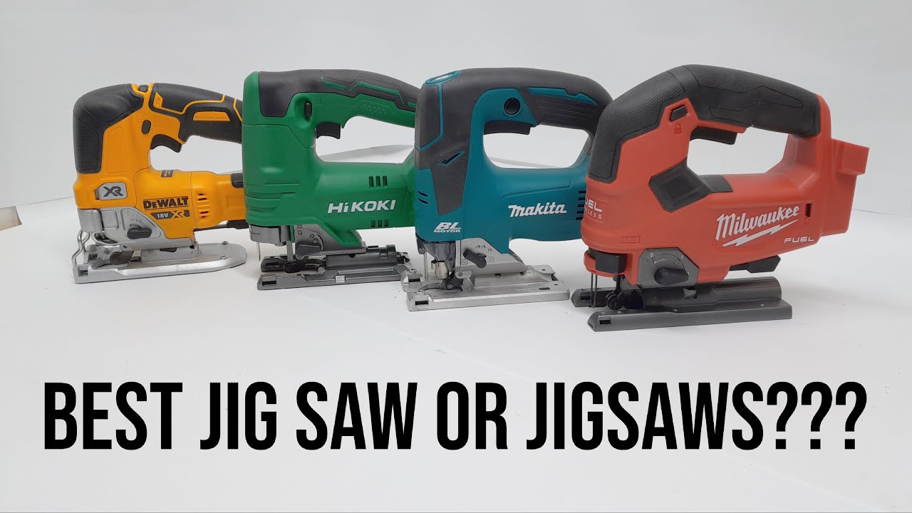 4 Top Cordless JigSaws | Milwaukee VS HiKoki VS Makita VS DeWalt | Who makes the best 18v Jig Saw?