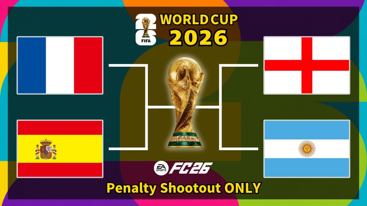 Recreating the Actual 2026 World Cup, But Every Match is a Penalty Shootout!【FC26】