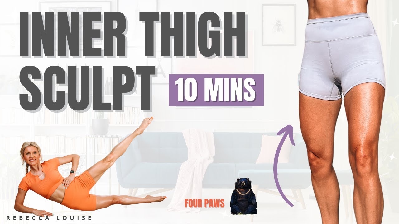 LEAN & TONED INNER THIGHS At-Home Workout (NO EQUIPMENT)