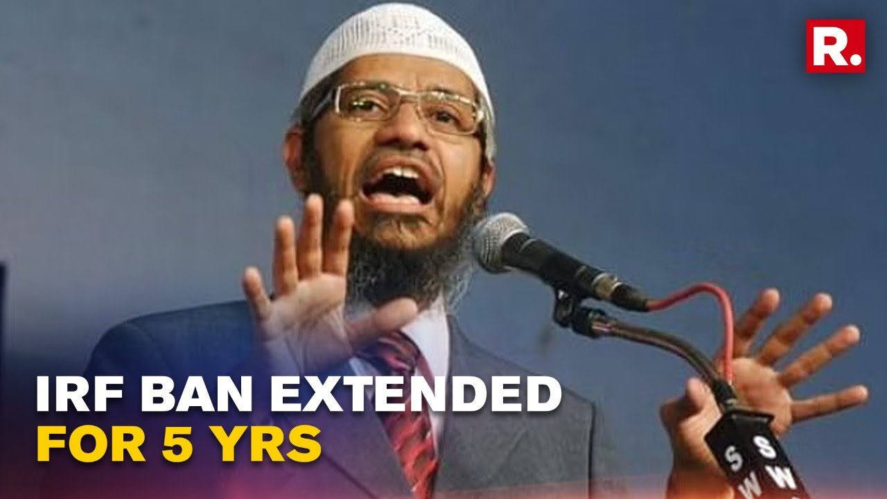 Centre Extends UAPA Ban On Zakir Naik's Islamic Research Foundation For Five Years