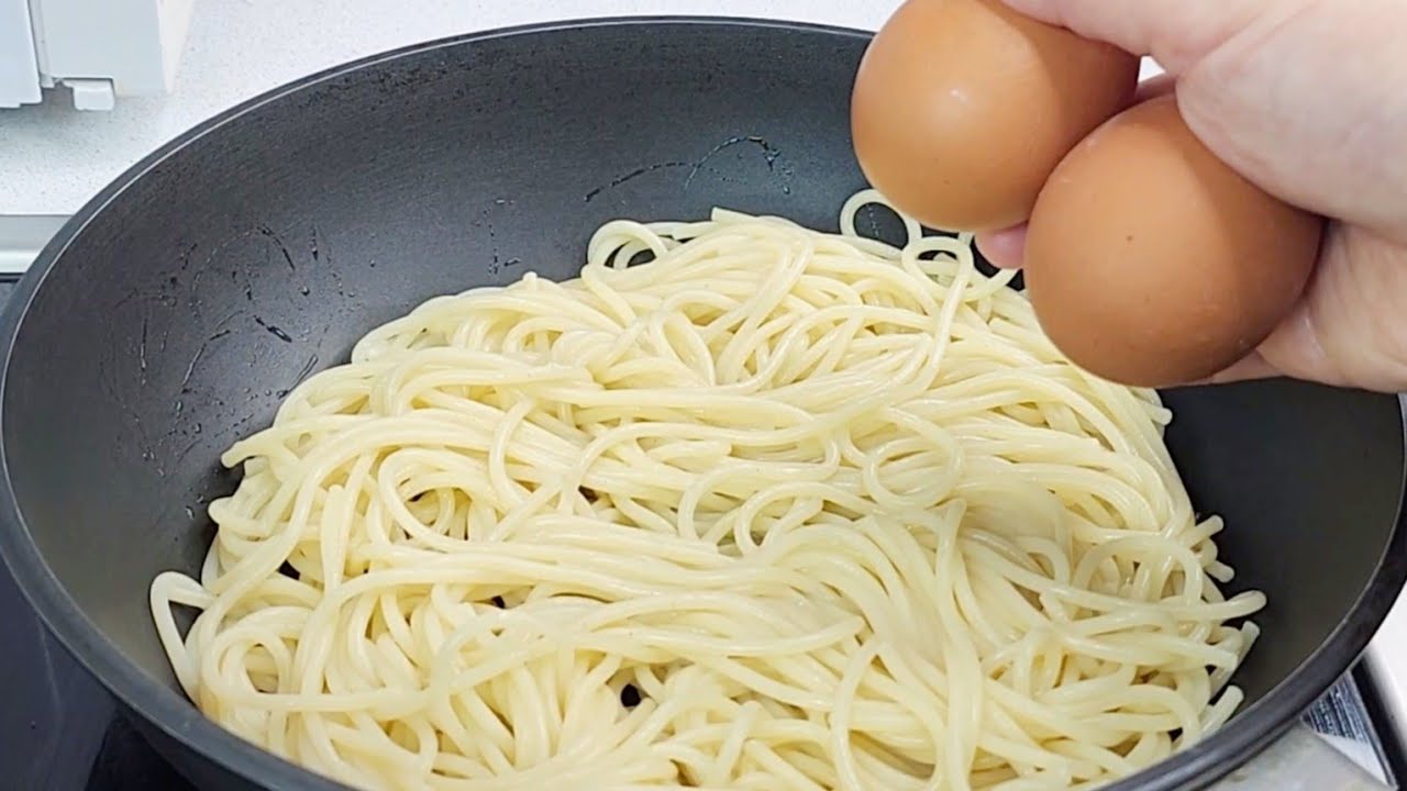 У вас дома есть МАКАРОНЫ и ЯЙЦА ❓❓ Простой и быстрый рецепт