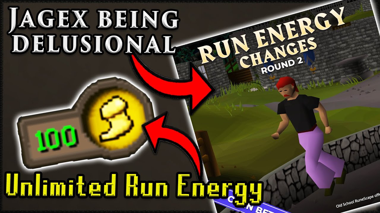 Jagex Run Energy Changes Are BAD for Oldschool Runescape