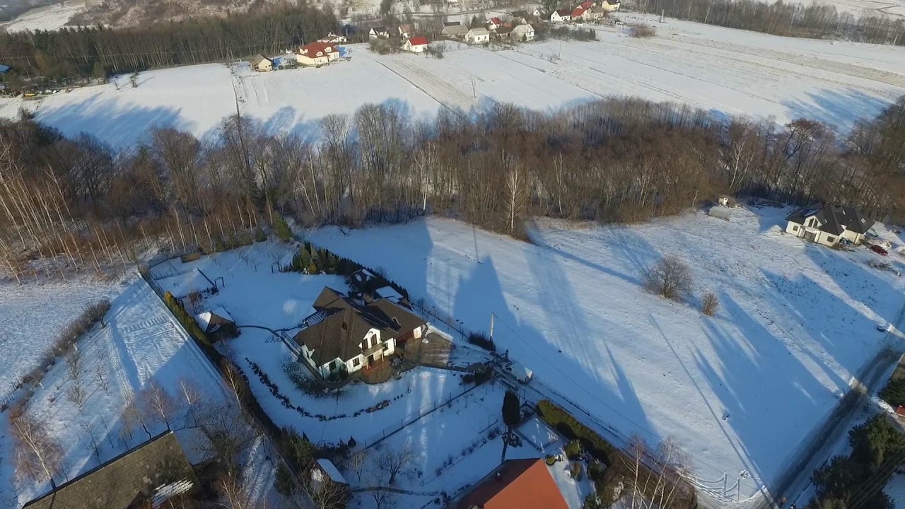 Kopaliny -Gmina Nowy Wiśnicz z lotu ptaka