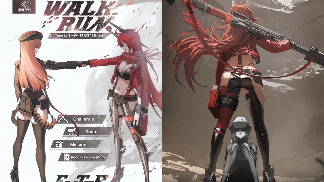 FOOTSTEP, WALK, RUN Story II Playthrough (English Dub) | GODDESS OF VICTORY: NIKKE [PC]