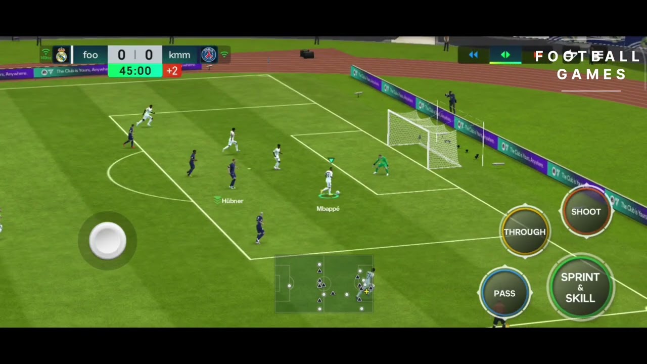 Real Madrid Vs PSG Football games highlights  #youtube