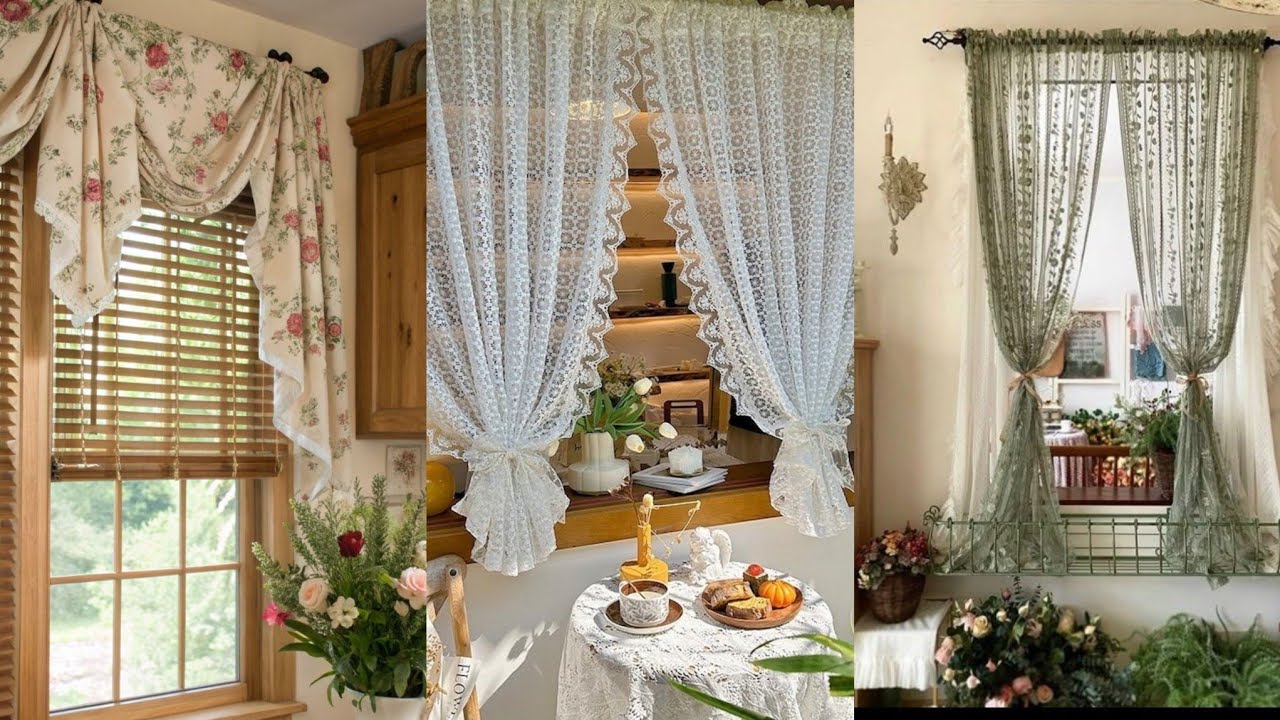 100 Vintage Kitchen Curtain Ideas | Cottage Farmhouse Styles for Small Spaces