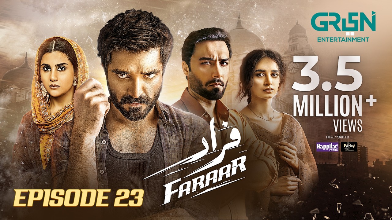 Faraar Episode 23 (Subtitles) 20th April 2025 - Hamza Ali Abbasi - Ahmed Ali Akbar - Sohai Ali Abro