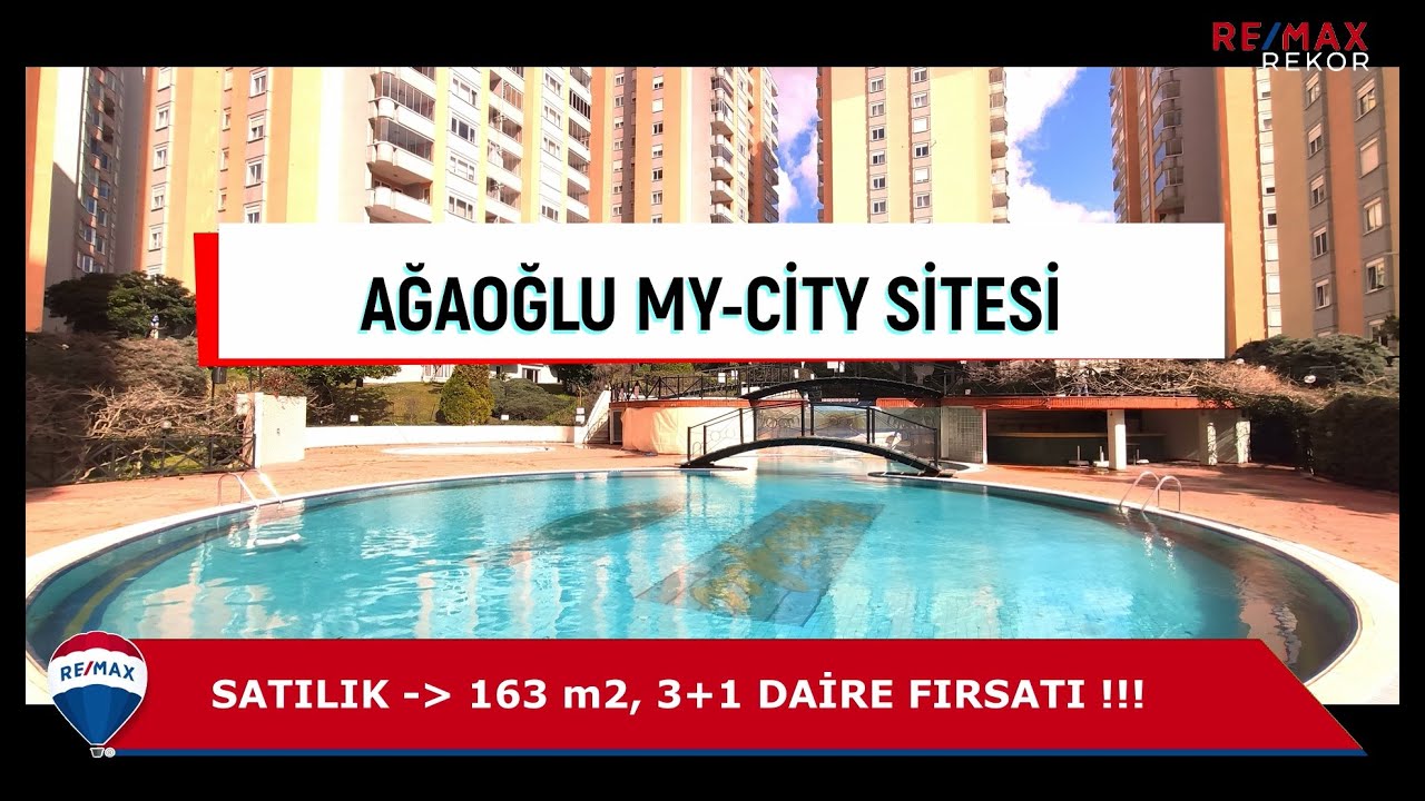 ÜMRANİYE ÇAKMAK AĞAOĞLU MY CİTY SİTESİ SATILIK 3+1 DAİRE FIRSATI !!!