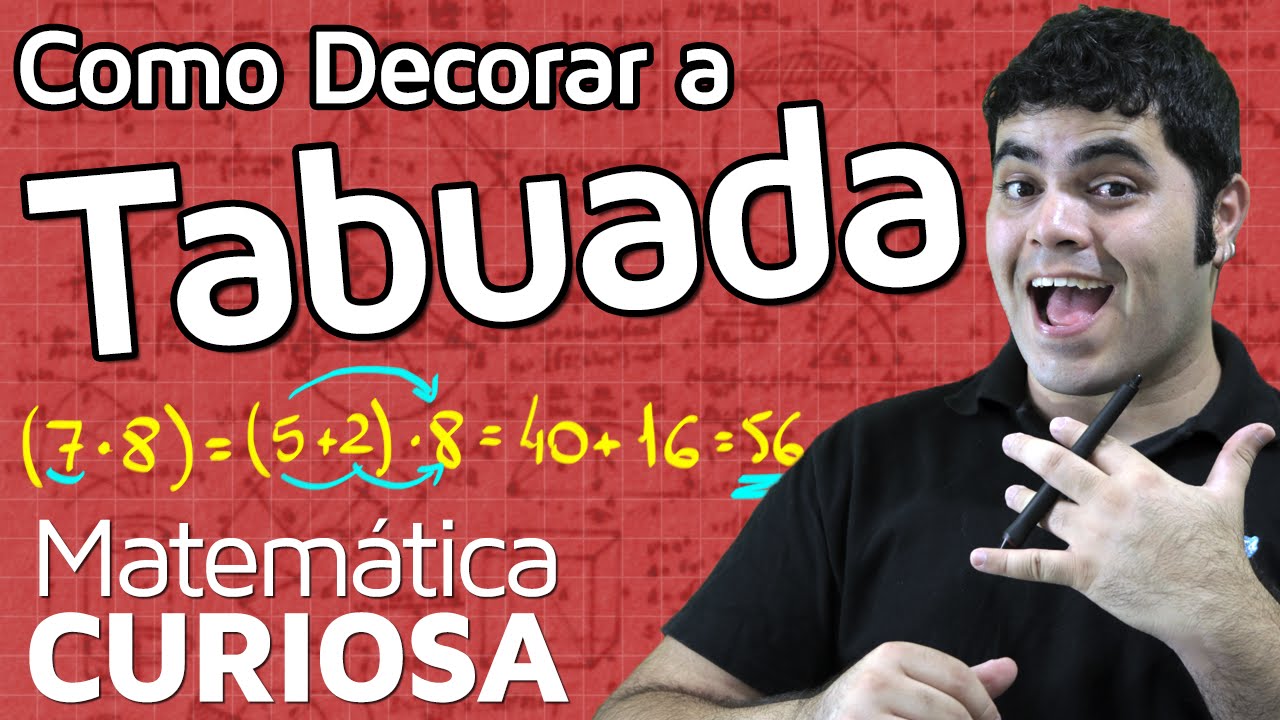 COMO DECORAR A TABUADA? Propriedade Distributiva! | Matemática Rio