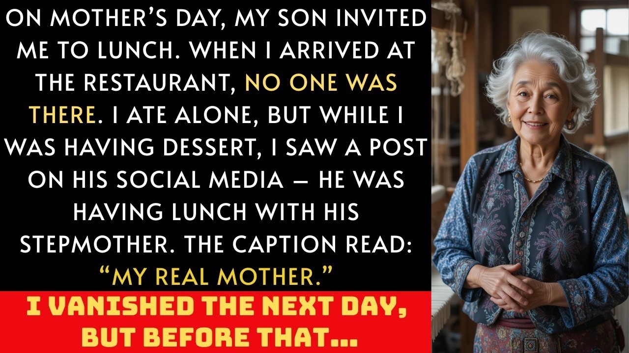 I sat alone on Mother’s Day while my son smiled at his stepmom and called her mom, so I made