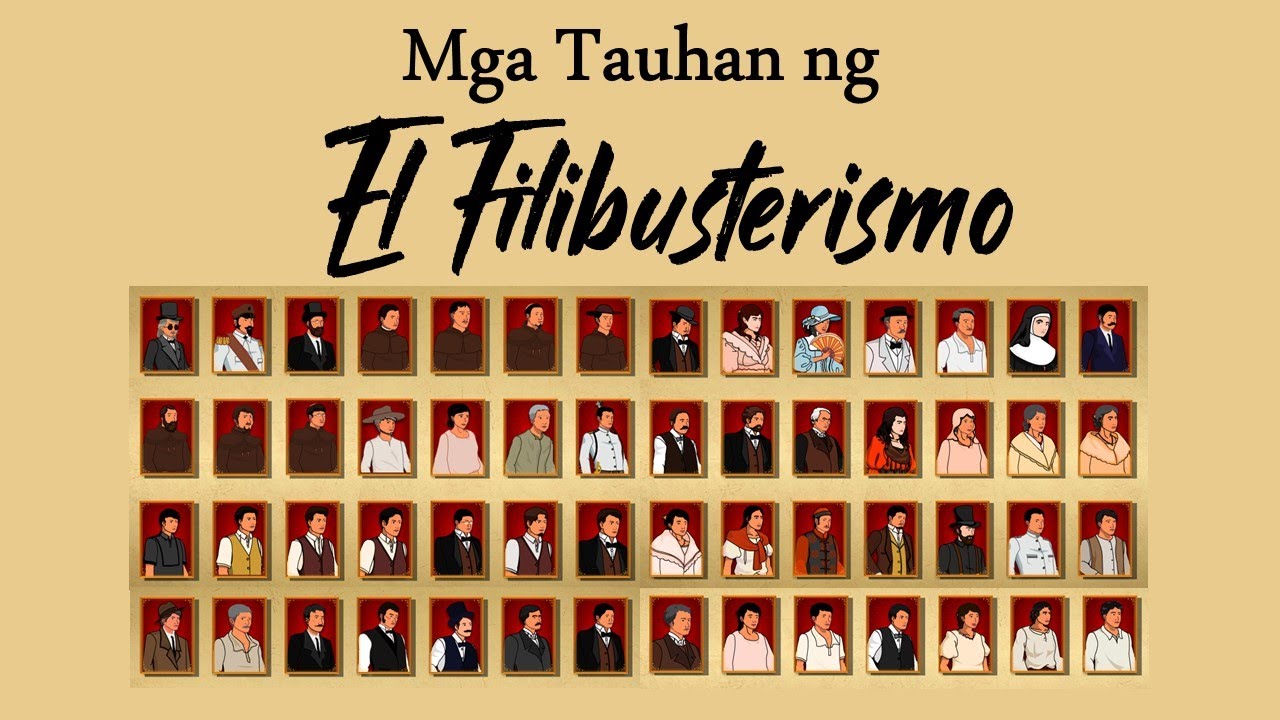 MGA TAUHAN NG EL FILIBUSTERISMO