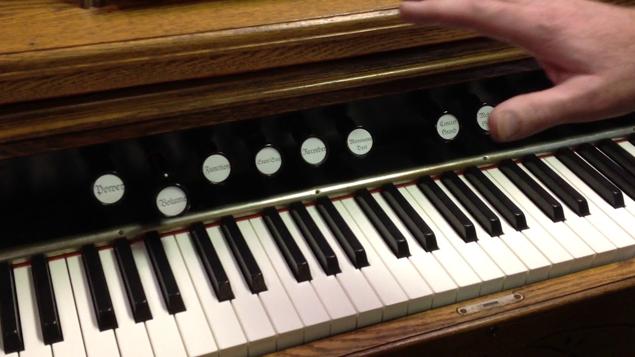 Custom Pump Organ with Digital Piano Action