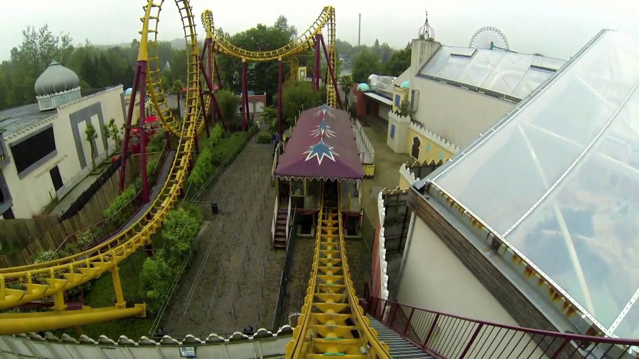 WALIBI BELGIUM ALL COASTERS ONRIDE