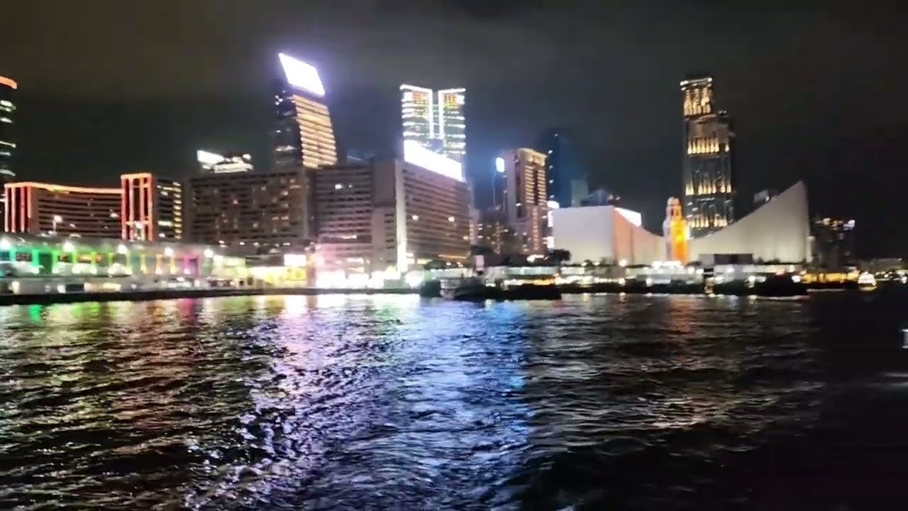 If you arrive at Victoria Harbour, the place we've both been to, it's as if we've met each other.