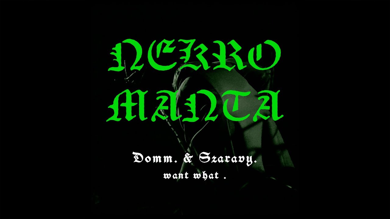 NEKROMANTA – Domm. & Szaravy. (official music/lyric video)