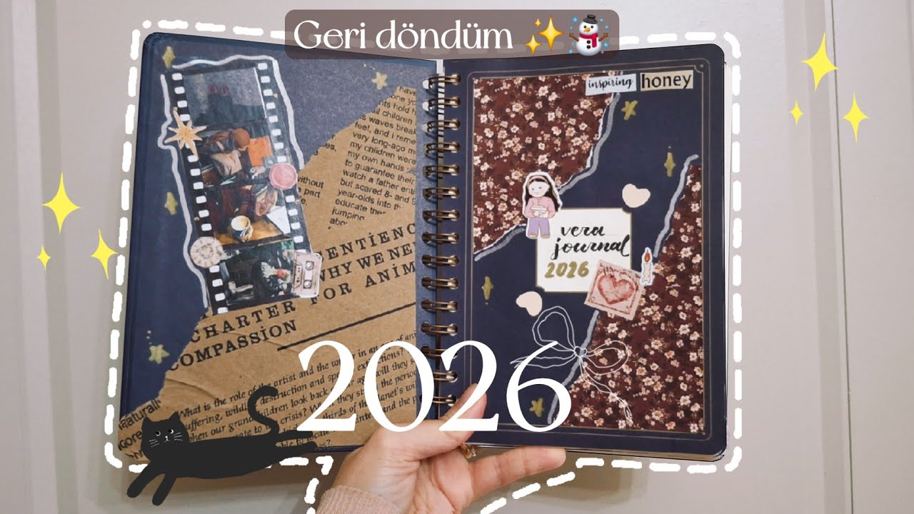 Her Şeye Yeniden Başlıyoruz: 2026 Planlayıcı Kurulumu ✨️🤍☃️
