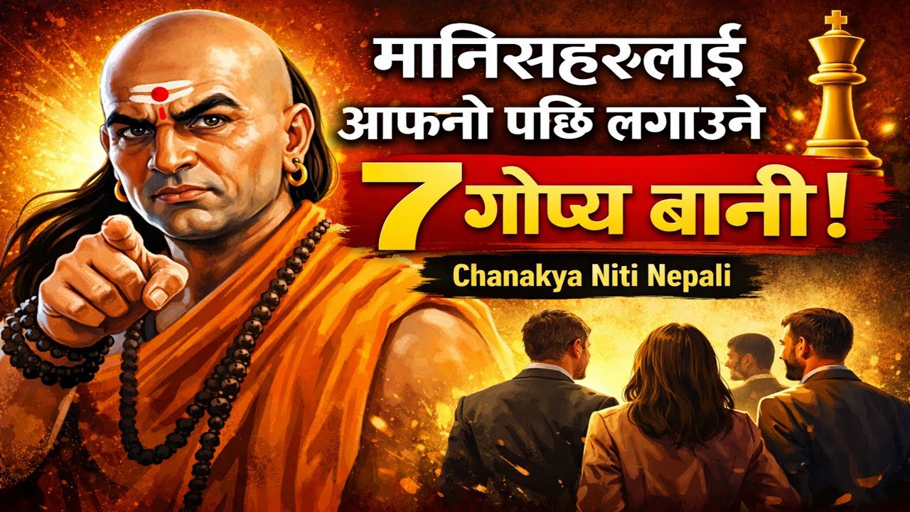 मानिसहरूलाई आफ्नो पछि लगाउने ७ गोप्य बानी | Chanakya Niti Nepali