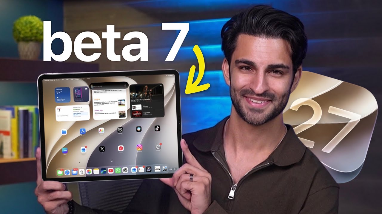 Вышла iPadOS 27 Beta 7! Что нового и изменилось! ✨