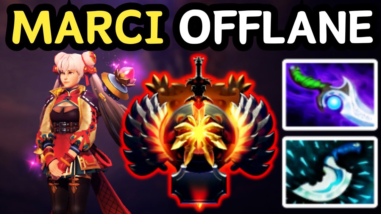 🔥 MARCI OFFLANE = PUNCH, THROW, REPEAT | DOTA 2 🔥