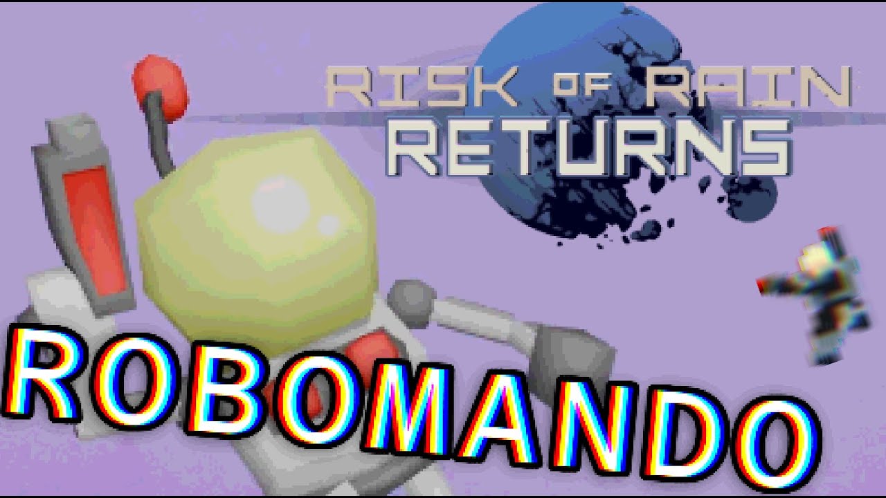 Making a 3D Model of ROBOMANDO From Risk of Rain Returns in Blender!