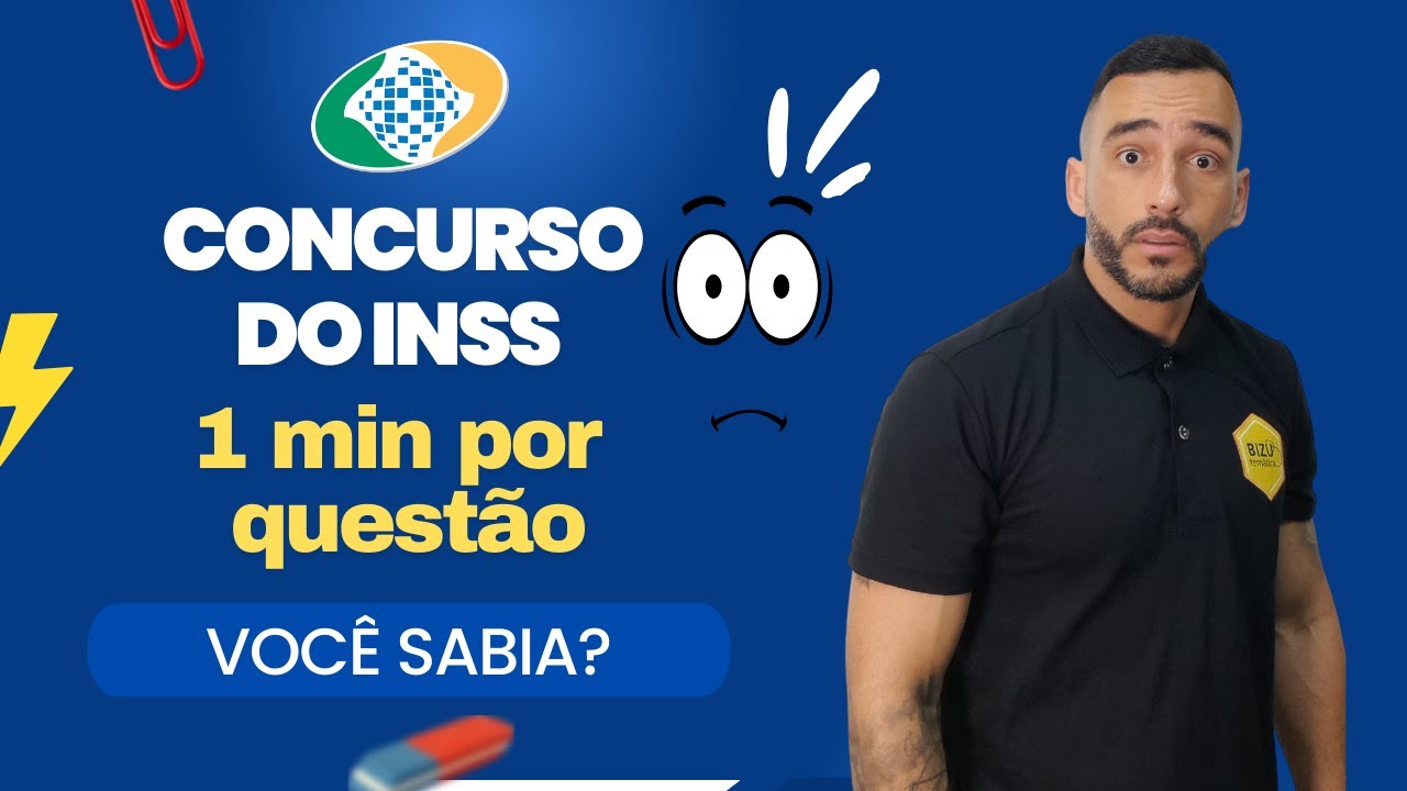 INSS 2022  - Análise do Edital -  1 minuto por questão!!!