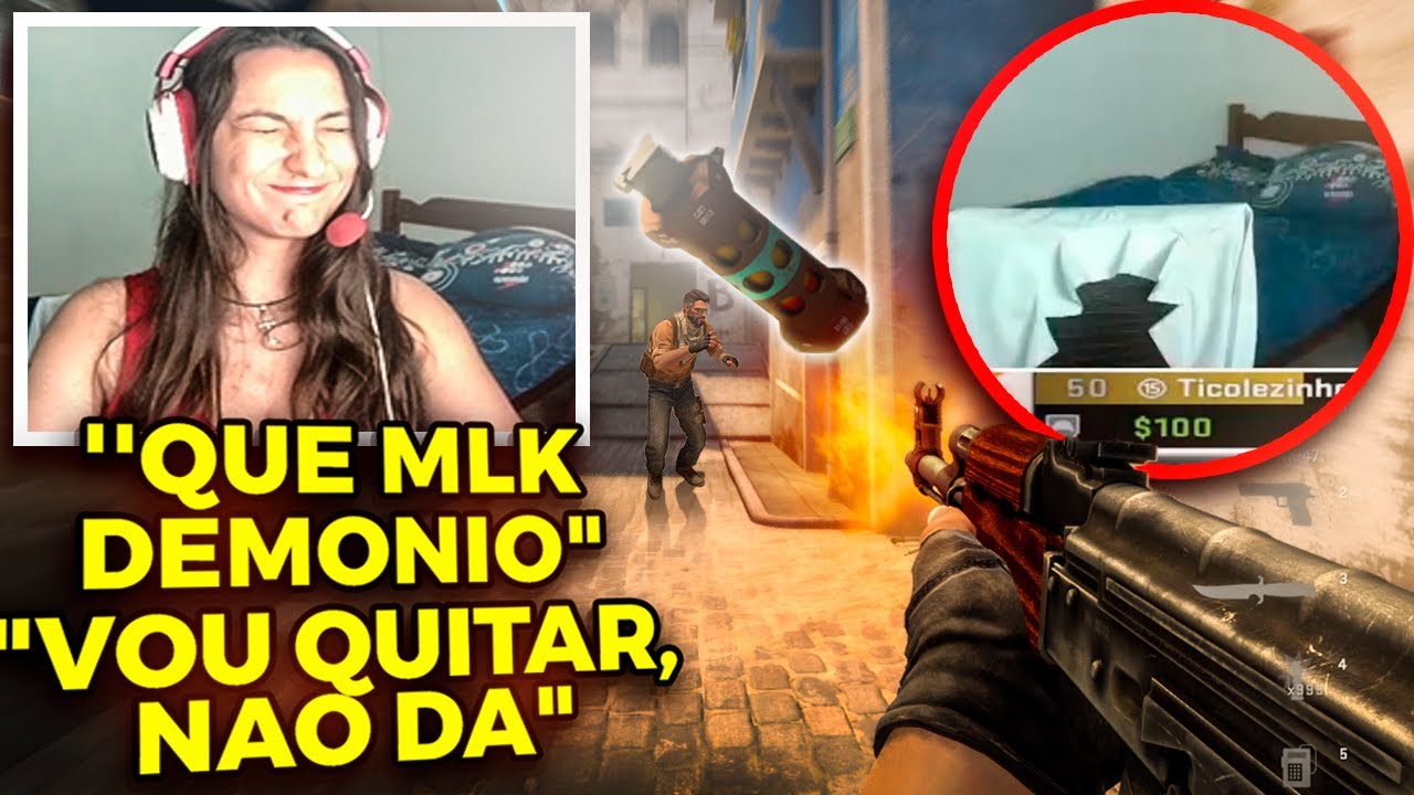 essa STREAMER me chamou de DESUMILDE e eu me VINGUEI TROLLANDO a partida DELA 🤣