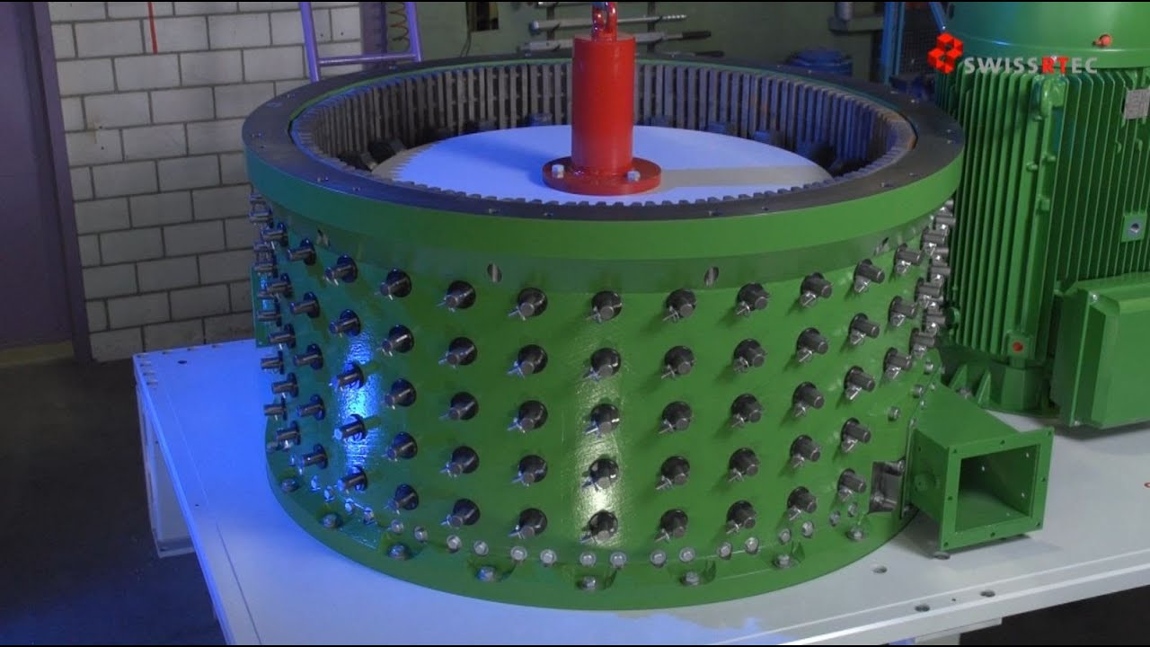 swissRTec Delamination Mill For Processing E-Waste, WEEE, ASR and More