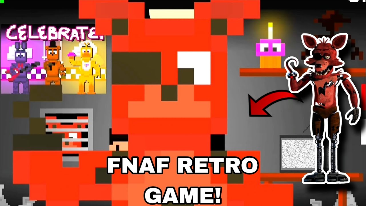 Пробую ретро-игры по FNAF на мобильном устройстве!