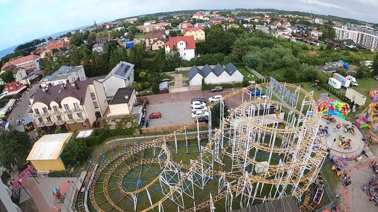 Koło widokowe (Lunapark Robland) On ride 1 - Ustronie Morskie - Lipiec 2022
