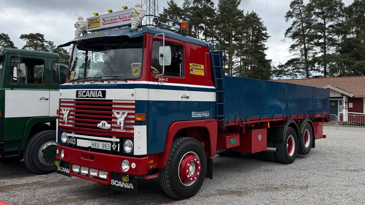 1975 Scania LBS 140 (Interior + sound)