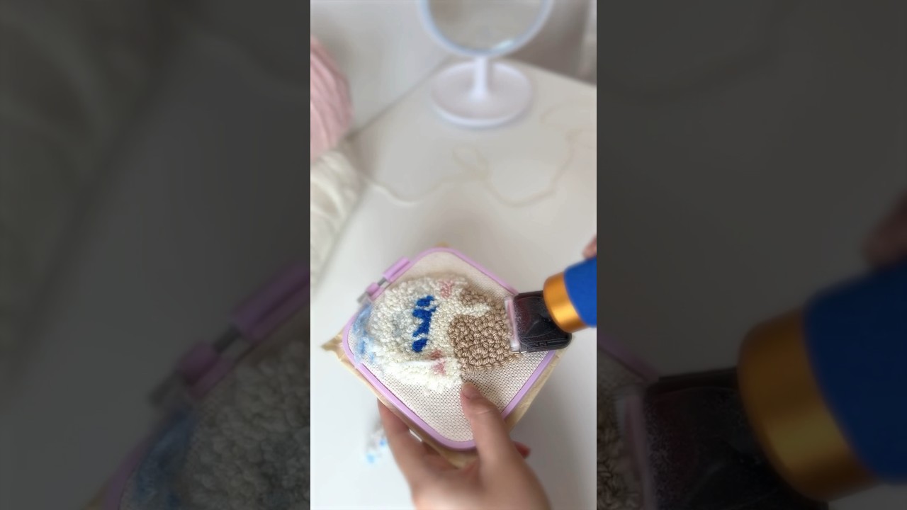 DIY Punch Needle: Ice Cream ASMR 
