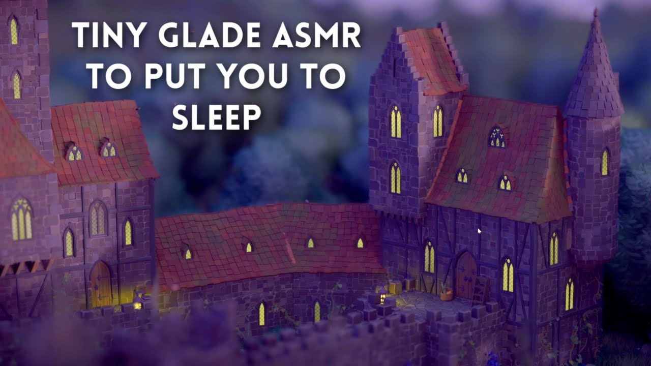 ASMR 🏰 Creating a Cozy Vampire Castle in Tiny Glade 🧛 Ear to Ear Whispering