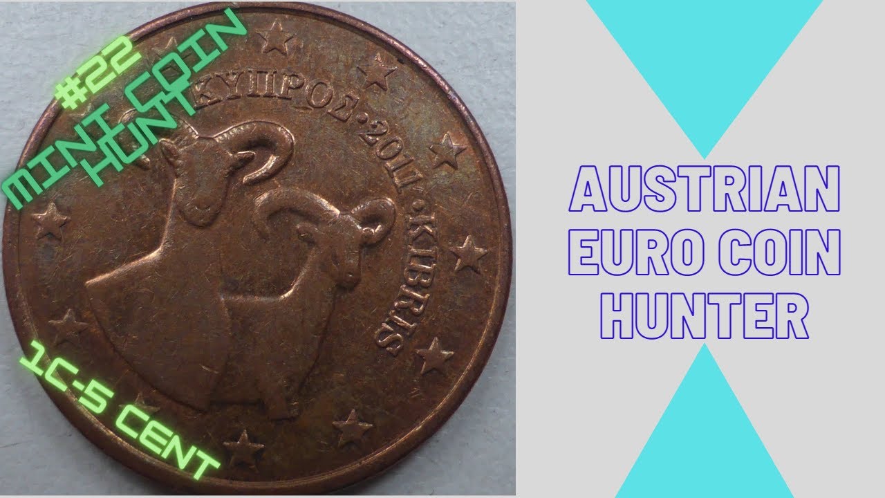 1 Cent-5 Cent Mini Coin Hunt - 3 x Austrian Coin Rolls - #22