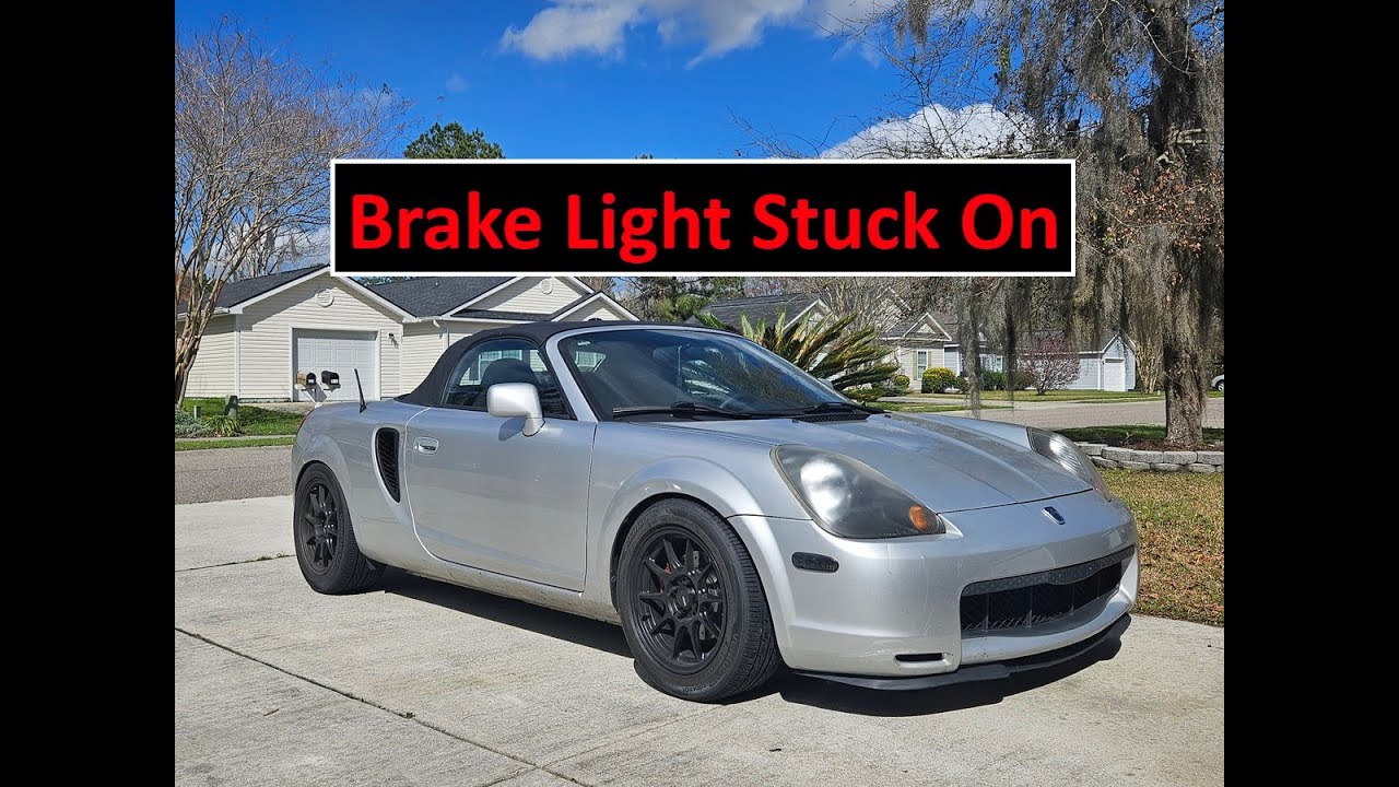 Fixing An Always On Brake Light #mr2 #mr2spyder #brakelight