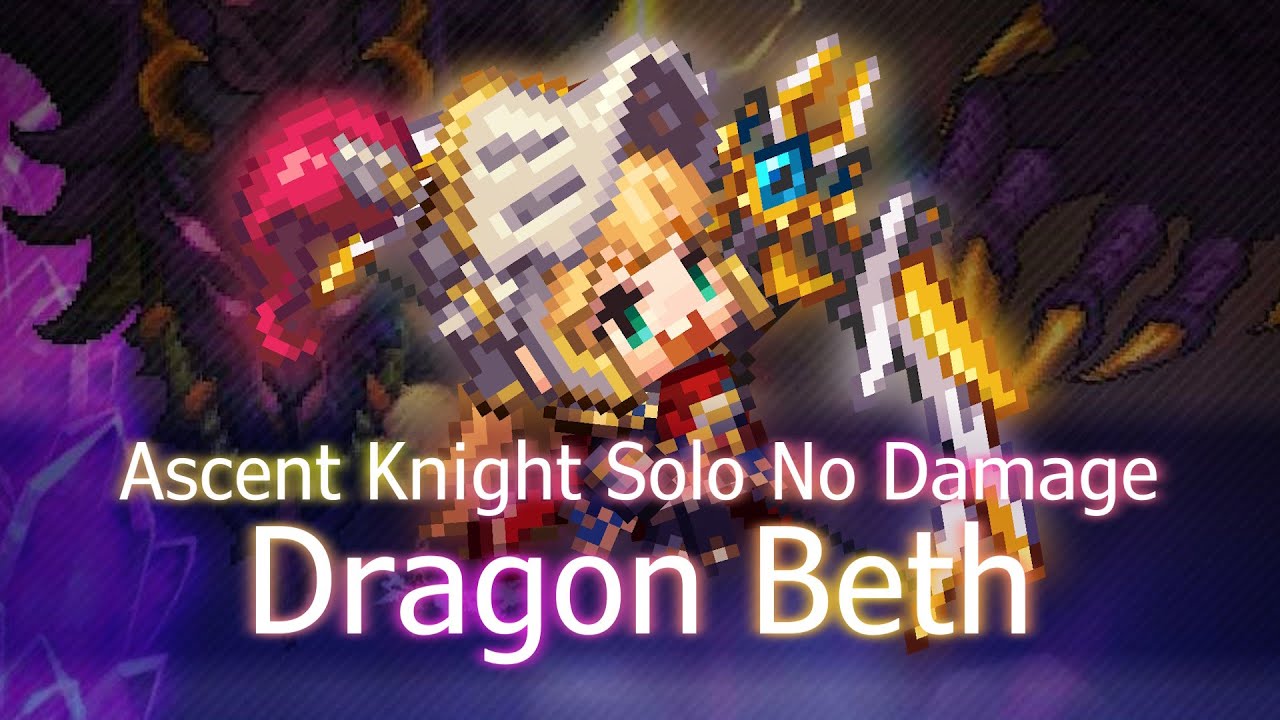 Ascent Bow Knight VS Dragon Beth Solo No Damage Boss Fight