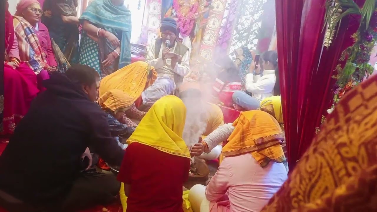 सरस्वती माता विसर्जन हवन 🙏🏻🌹