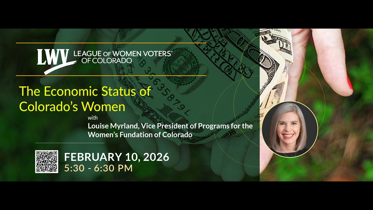 2026 02 10 Economic Status of Colorado's Women