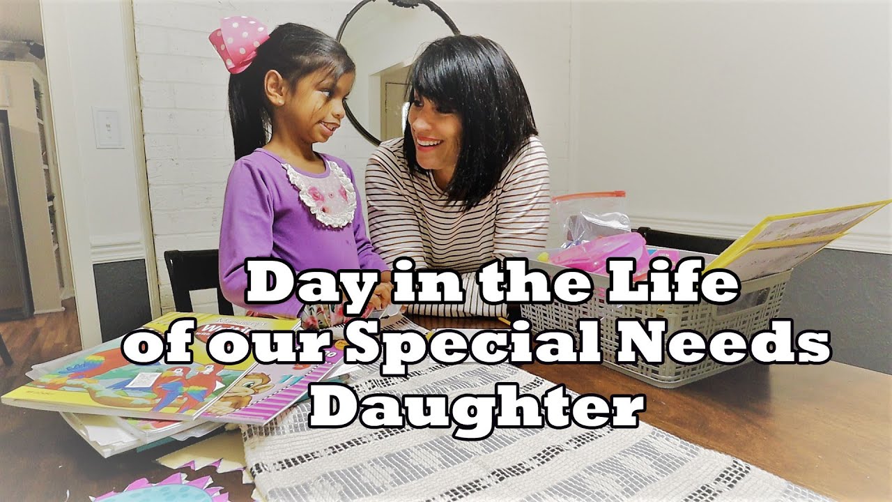 DAY IN THE LIFE OF OUR SPECIAL NEEDS DAUGHTER//Parenting a Non Verbal Child//Special Needs Adoption
