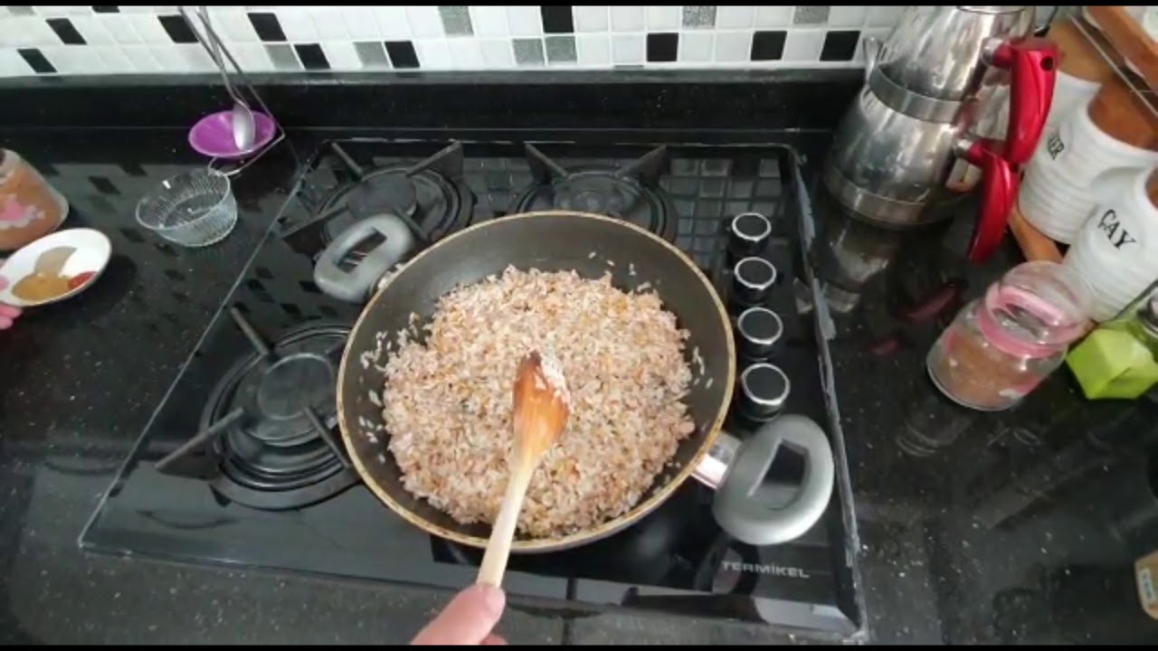 Midye pilavı nasıl yapılır, ton balıklı