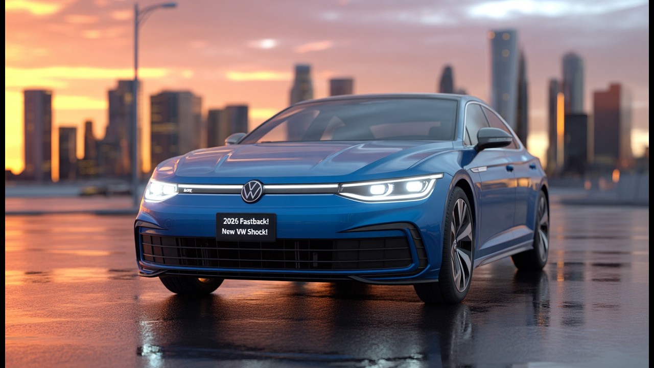 Представлен Volkswagen Fastback 2026 года! Шокирующий дизайн, роскошный интерьер и турбонаддув.