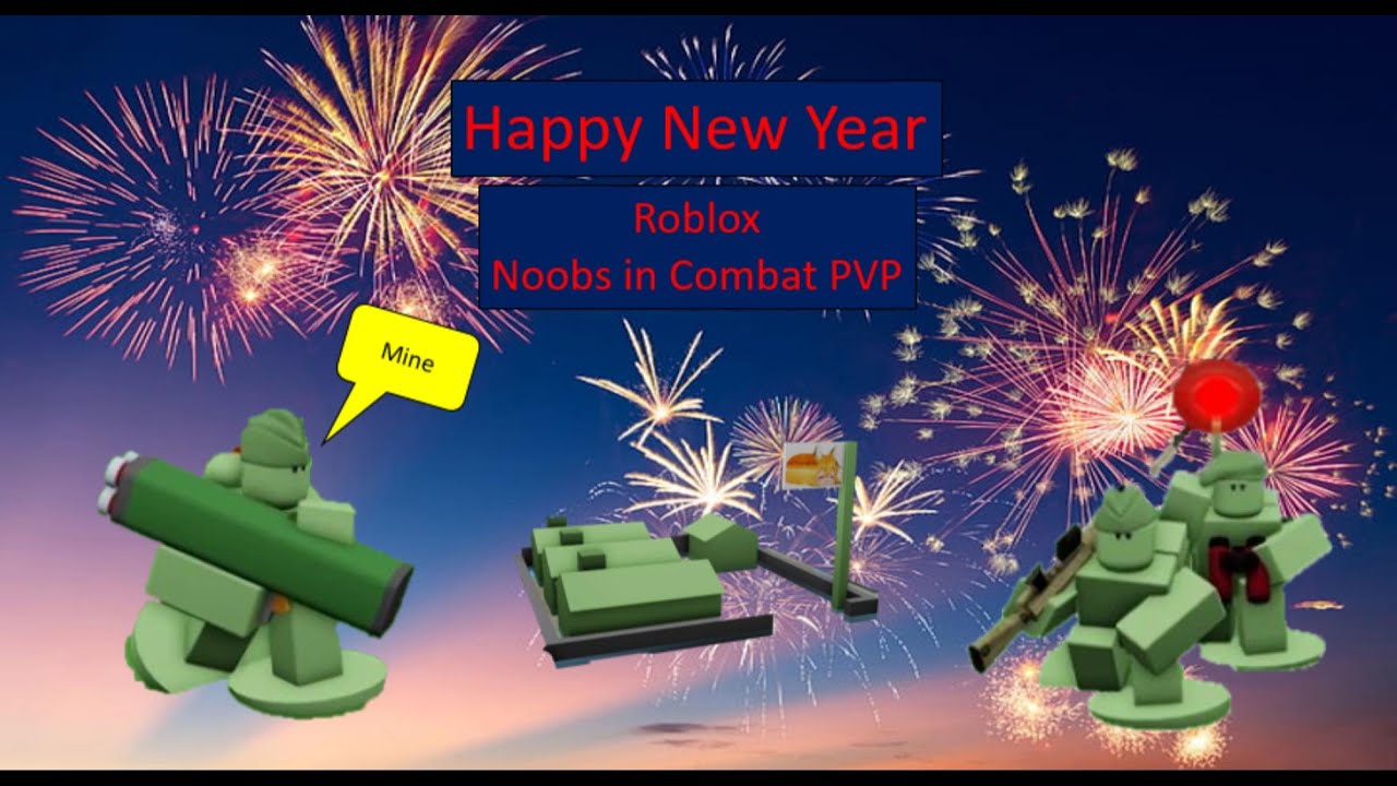 Putting on a firework show for my enemies (Roblox Noobs in Combat-PVP)