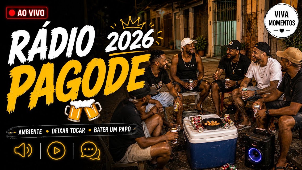 🔴 RÁDIO PAGODE ALTERNATIVO AO VIVO | 6 HORAS DE PAGODE INÉDITO • SEXTA • CHURRASCO • RELAXAR