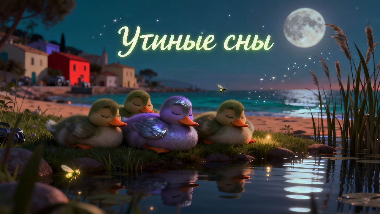 🦆🌙 Утиные сны 💤 | Колыбельная · Песни перед сном · Песня для сна | Пусть бегут