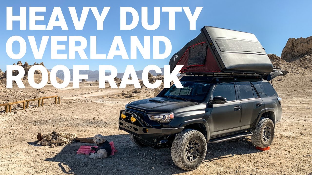 The Heavy Duty Overland Roof Rack for the 2010-2022 Toyota 4Runner - Gobi Rack