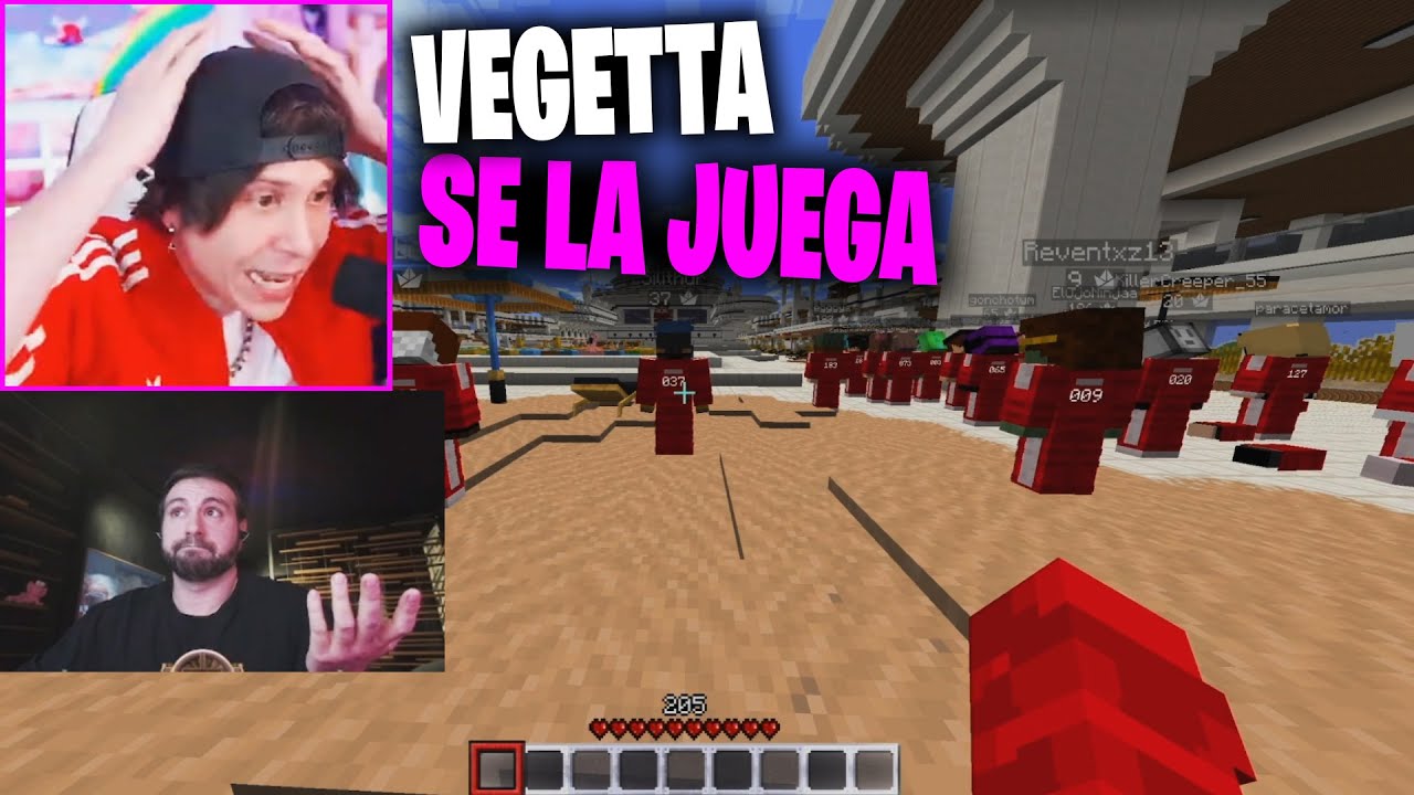 RUBIUS REACCIONA a VEGETTA en el PRIMER DÍA de los SQUID 😱😳