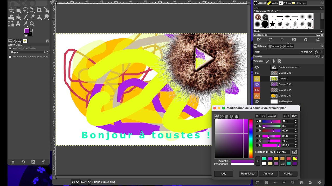 Mini Tuto Gimp - Les basiques de Gimp pour commencer.