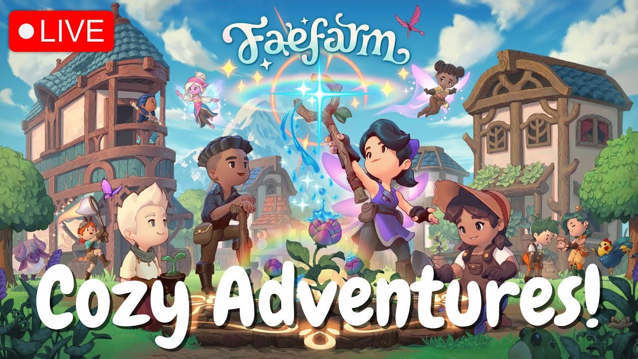 🔴 This Dungeon is So CHALLENGING! | Fae Farm Stream