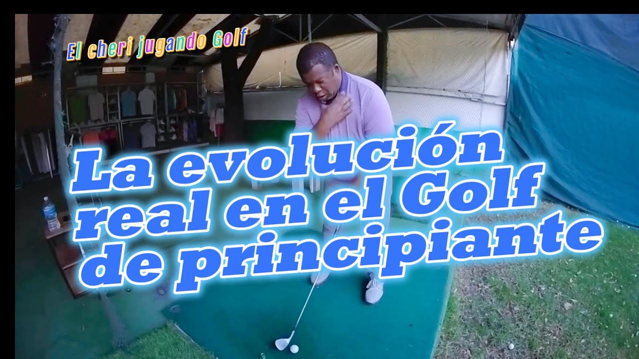 La evolución real en el golf de un principiante