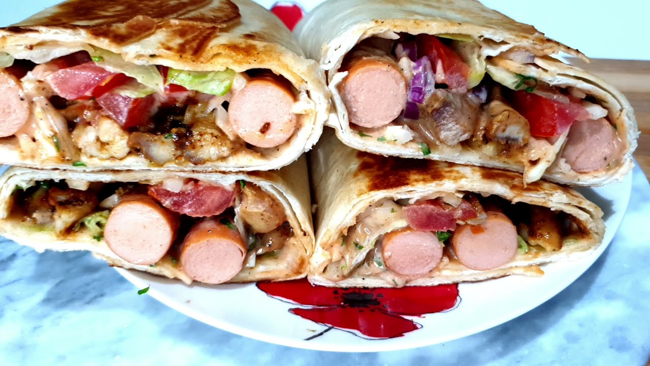 Easiest Way of Making Chicken Wrap|Chicken Wrap,Quick And Easy Recipe